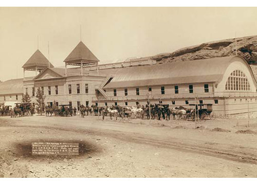 Buyenlarge Hot Springs Bath House by John C.H. Grabill Print Wayfair